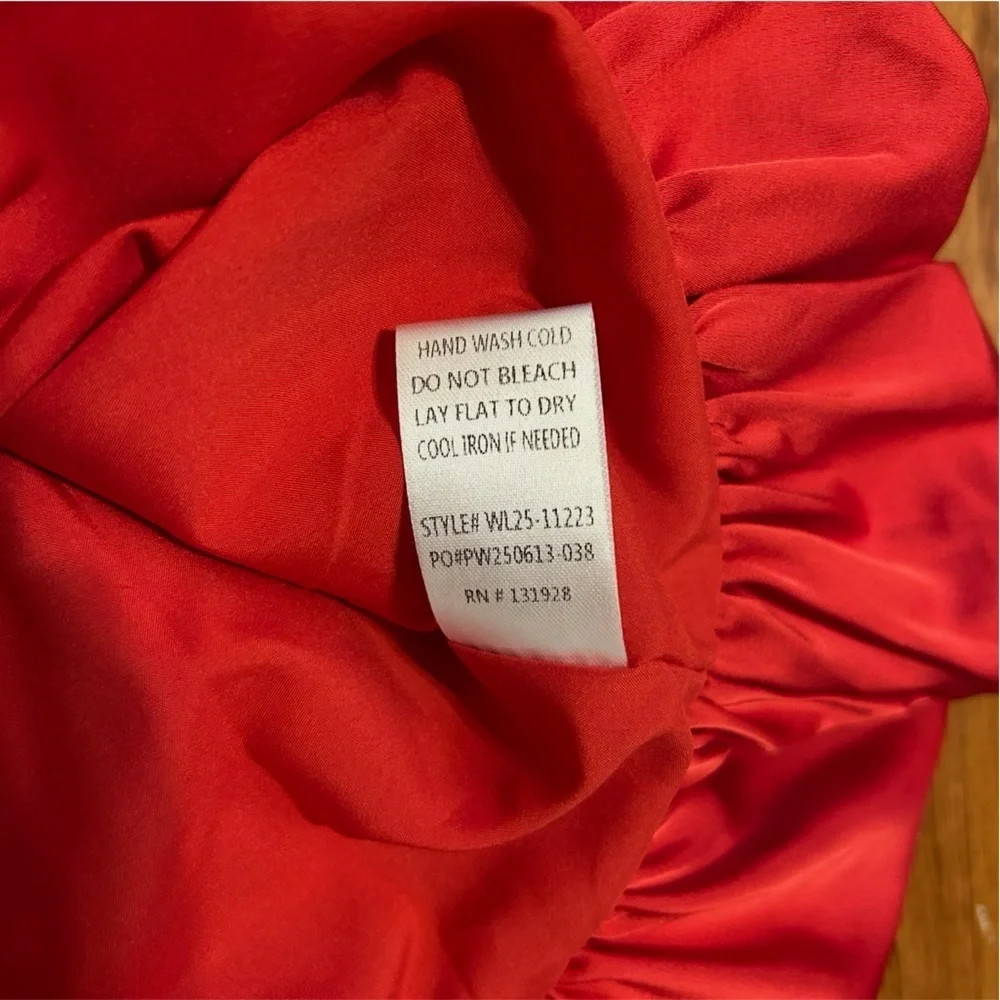 Wishlist red satin